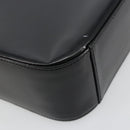 GUCCI Shoulder Bag Patent Leather Black Silver 000 1013 0506 Auth 189490-16