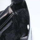 GUCCI Shoulder Bag Patent Leather Black Silver 000 1013 0506 Auth 189490-17