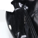 GUCCI Shoulder Bag Patent Leather Black Silver 000 1013 0506 Auth 189490-18
