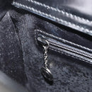 GUCCI Shoulder Bag Patent Leather Black Silver 000 1013 0506 Auth 189490-19