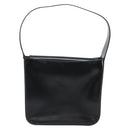 GUCCI Shoulder Bag Patent Leather Black Silver 000 1013 0506 Auth 189490-2