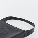 GUCCI Shoulder Bag Patent Leather Black Silver 000 1013 0506 Auth 189490-8