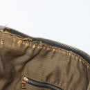 FENDI Zucca Canvas Hand Bag Black Brown Auth 189495-9
