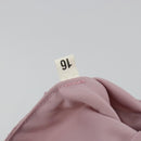 PRADA Accessory Pouch Nylon Pink Silver Auth 189497-12