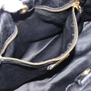 Miu Miu Hand Bag Leather 2way Black Gold Auth 189500SAM-24