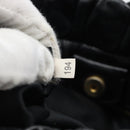 Miu Miu Hand Bag Leather 2way Black Gold Auth 189500SAM-11