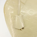 LOUIS VUITTON Monogram Vernis Alma PM Hand Bag Broncorail M91445 LV Auth 189507-19