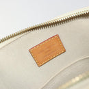 LOUIS VUITTON Monogram Vernis Alma PM Hand Bag Broncorail M91445 LV Auth 189507-20