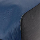LOUIS VUITTON Epi Petit Noe Shoulder Bag Bicolor Black Blue M44152 Auth 189508-15