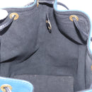 LOUIS VUITTON Epi Petit Noe Shoulder Bag Bicolor Black Blue M44152 Auth 189508-19