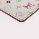LOUIS VUITTON Monogram Multicolor Etui Hand Mirror White M92651 LV Auth 189513-17