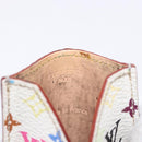 LOUIS VUITTON Monogram Multicolor Etui Hand Mirror White M92651 LV Auth 189513-7
