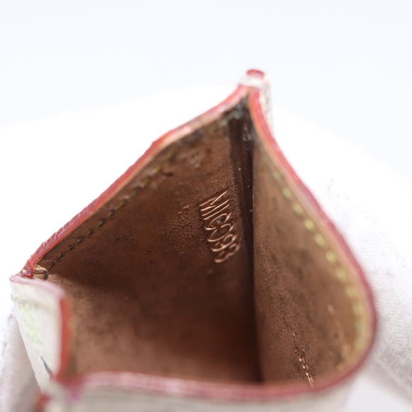 LOUIS VUITTON Monogram Multicolor Etui Hand Mirror White M92651 LV Auth 189513