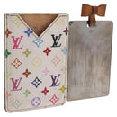 LOUIS VUITTON Monogram Multicolor Etui Hand Mirror White M92651 LV Auth 189513-1