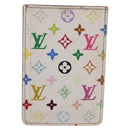 LOUIS VUITTON Monogram Multicolor Etui Hand Mirror White M92651 LV Auth 189513-2