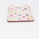 LOUIS VUITTON Monogram Multicolor Etui Hand Mirror White M92651 LV Auth 189513-6