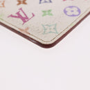 LOUIS VUITTON Monogram Multicolor Etui Hand Mirror White M92651 LV Auth 189513-14