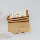 LOUIS VUITTON Monogram Multicolor Porte Monnaie Pla Purse M92657 Auth 189514-13