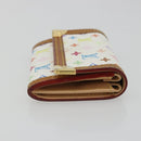 LOUIS VUITTON Monogram Multicolor Porte Monnaie Pla Purse M92657 Auth 189514-4