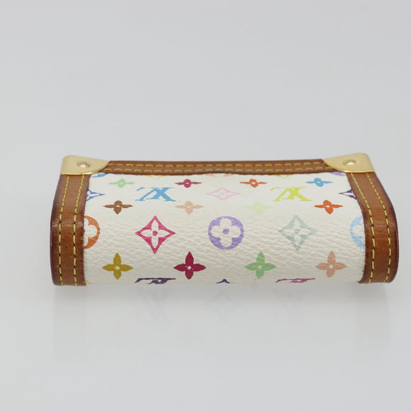 LOUIS VUITTON Monogram Multicolor Porte Monnaie Pla Purse M92657 Auth 189514