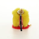 LOUIS VUITTON Bijoux Traveling Bird Sack Charm Fur Red M67390 LV Auth 189516V-9