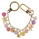 LOUIS VUITTON Porte Cles Chainne Pastille Key Holder metal M66172 LV Auth 189518-2