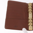 LOUIS VUITTON Monogram Agenda MM Day Planner Cover R20105 LV Auth 189519-20