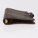 LOUIS VUITTON Monogram Agenda MM Day Planner Cover R20105 LV Auth 189519-7