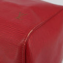 LOUIS VUITTON Epi Keepall 45 Boston Bag Red M42977 LV Auth 189520A-9