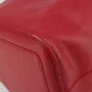 LOUIS VUITTON Epi Keepall 45 Boston Bag Red M42977 LV Auth 189520A-14