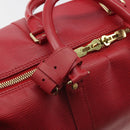 LOUIS VUITTON Epi Keepall 45 Boston Bag Red M42977 LV Auth 189520A-18