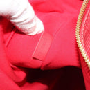 LOUIS VUITTON Epi Keepall 45 Boston Bag Red M42977 LV Auth 189520A-12
