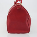 LOUIS VUITTON Epi Keepall 45 Boston Bag Red M42977 LV Auth 189520A-4