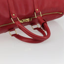 LOUIS VUITTON Epi Keepall 45 Boston Bag Red M42977 LV Auth 189520A-7