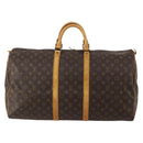 LOUIS VUITTON Monogram Keepall 55 Boston Bag M41424 LV Auth 189522-13