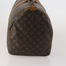 LOUIS VUITTON Monogram Keepall 55 Boston Bag M41424 LV Auth 189522-3