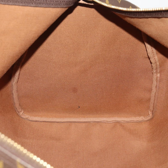 LOUIS VUITTON Monogram Keepall 55 Boston Bag M41424 LV Auth 189523