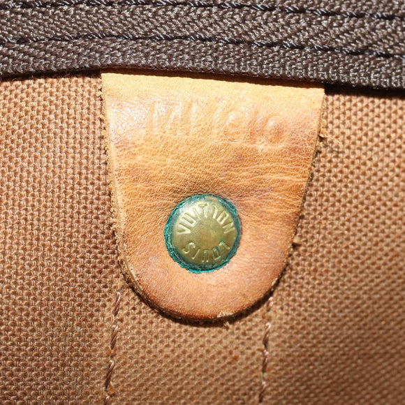 LOUIS VUITTON Monogram Keepall 55 Boston Bag M41424 LV Auth 189523