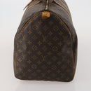 LOUIS VUITTON Monogram Keepall 55 Boston Bag M41424 LV Auth 189523-3