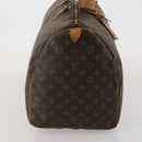 LOUIS VUITTON Monogram Keepall 55 Boston Bag M41424 LV Auth 189523-4