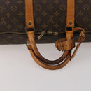 LOUIS VUITTON Monogram Keepall 55 Boston Bag M41424 LV Auth 189523-7