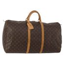 LOUIS VUITTON Monogram Keepall 60 Boston Bag M41422 LV Auth 189524-1