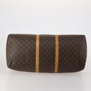LOUIS VUITTON Monogram Keepall 60 Boston Bag M41422 LV Auth 189524-5