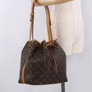 LOUIS VUITTON Monogram Petit Noe Shoulder Bag M42226 LV Auth 189525-21