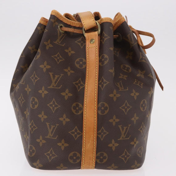 LOUIS VUITTON Monogram Petit Noe Shoulder Bag M42226 LV Auth 189525