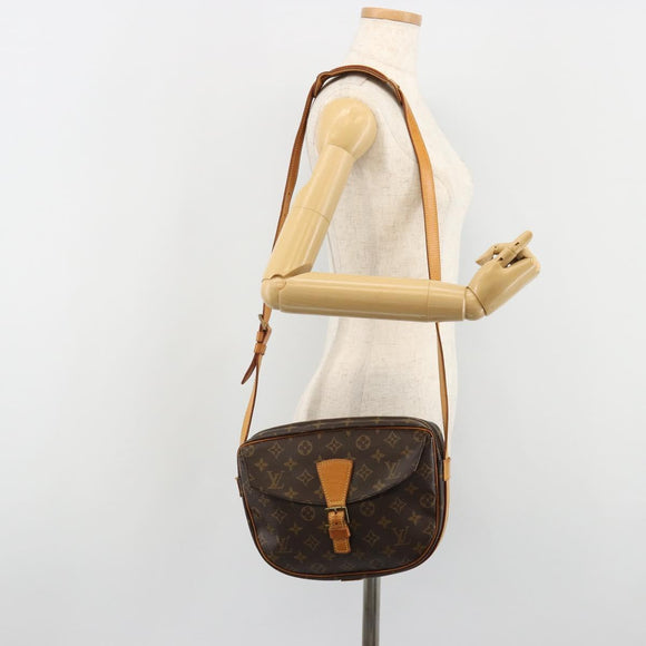 LOUIS VUITTON Monogram Jeune Fille GM Shoulder Bag M51225 LV Auth 189527