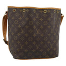 LOUIS VUITTON Monogram Petit Noe Shoulder Bag M42226 LV Auth 189528-1
