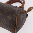 LOUIS VUITTON Monogram Mini Speedy Hand Bag M41534 LV Auth 189530-14