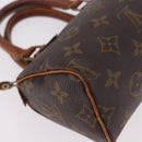 LOUIS VUITTON Monogram Mini Speedy Hand Bag M41534 LV Auth 189530-15