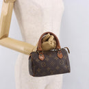 LOUIS VUITTON Monogram Mini Speedy Hand Bag M41534 LV Auth 189530-20
